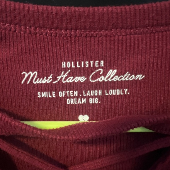 hollister crop top long sleeve - Picture 2 of 3